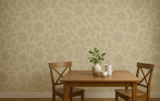 how to paint over wallpaper
