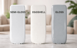 eggshell vs. semi-gloss paint